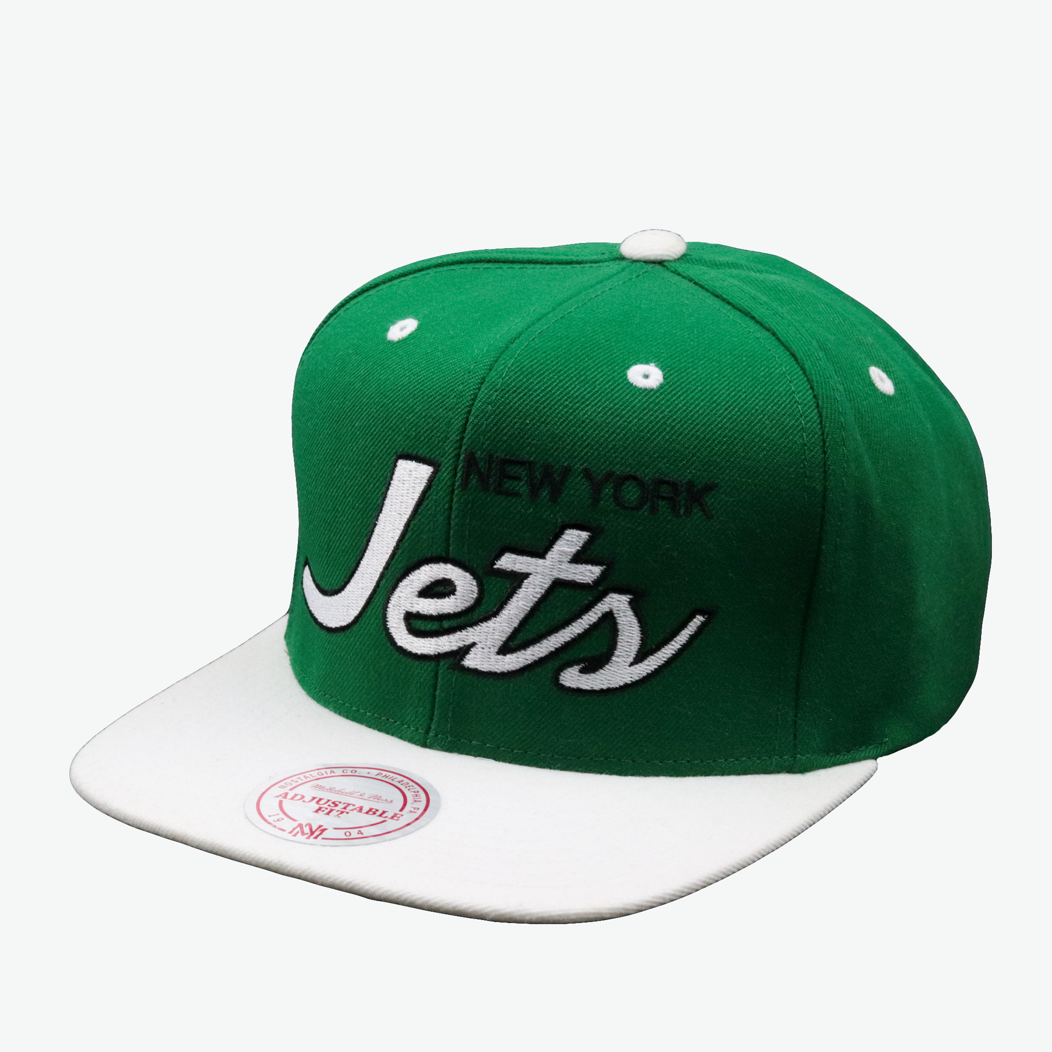 Mitchell and ness New York Jets NFL Team Snapback Hat newblack45