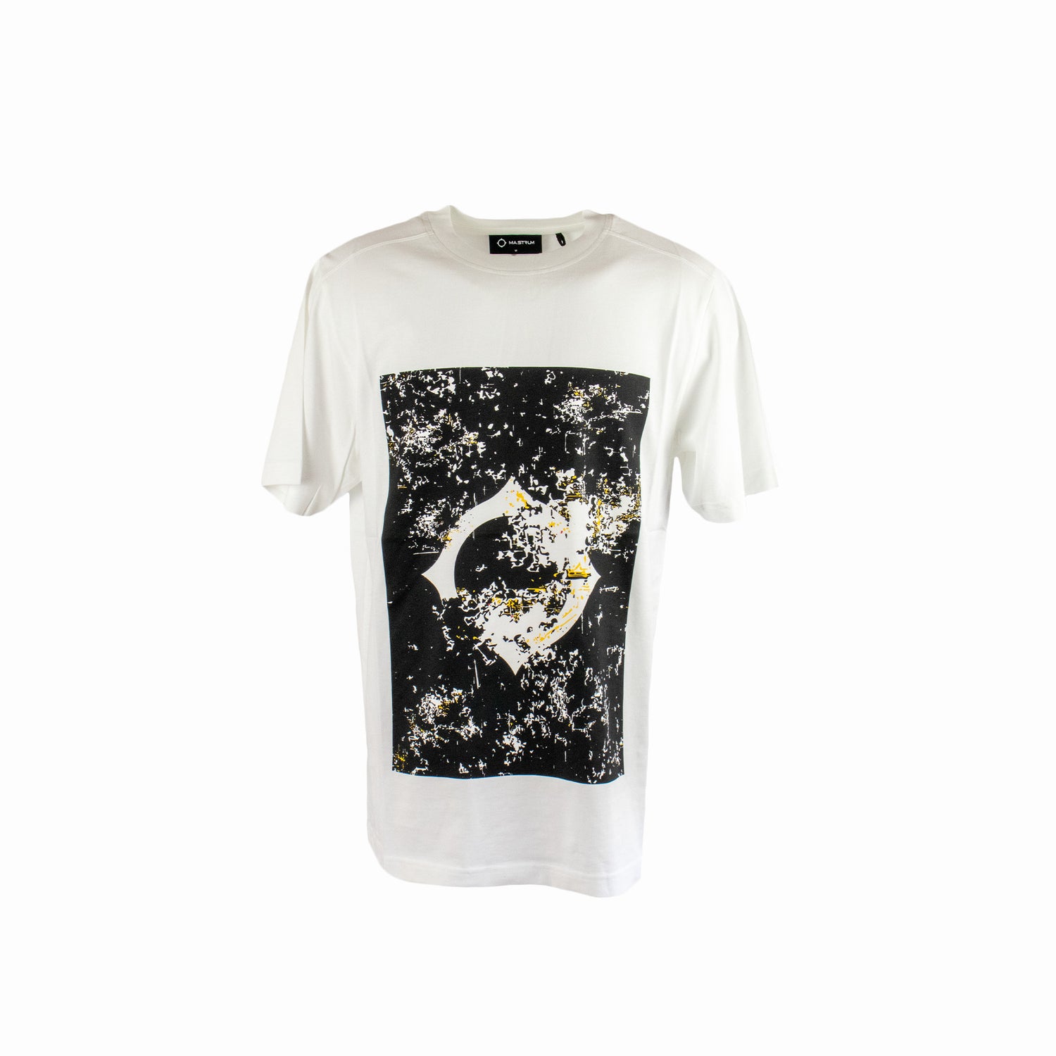 Ma.Strum Decay Print Tee White - newblack45