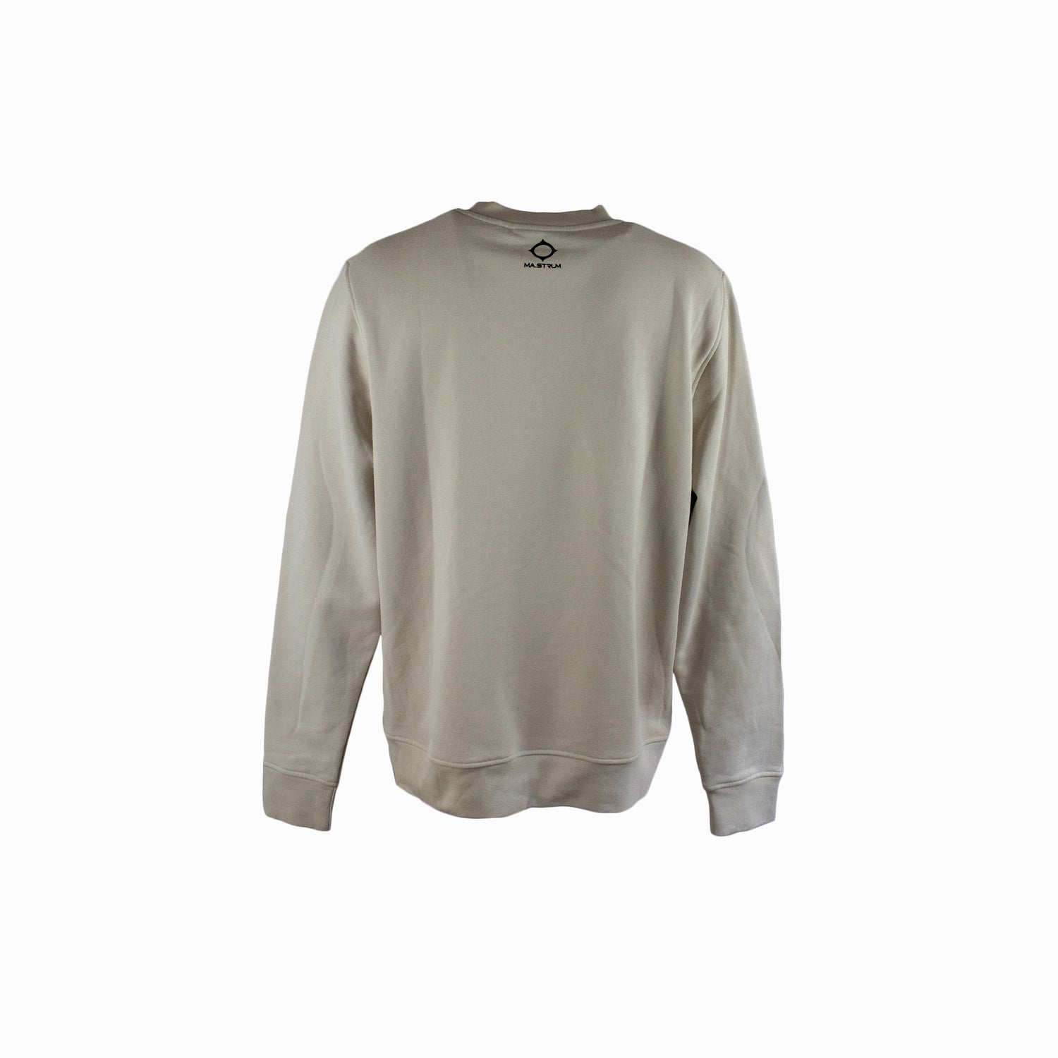 Ma.Strum Decay Print Crew Sweatshirt Aluminium