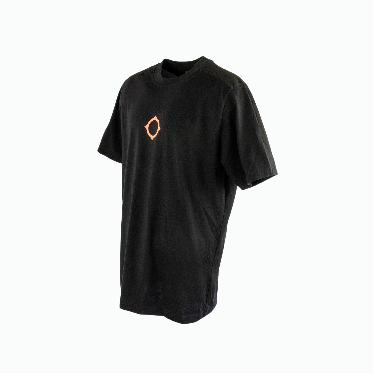 Ma:Strum Compass Print Tee Black - newblack45