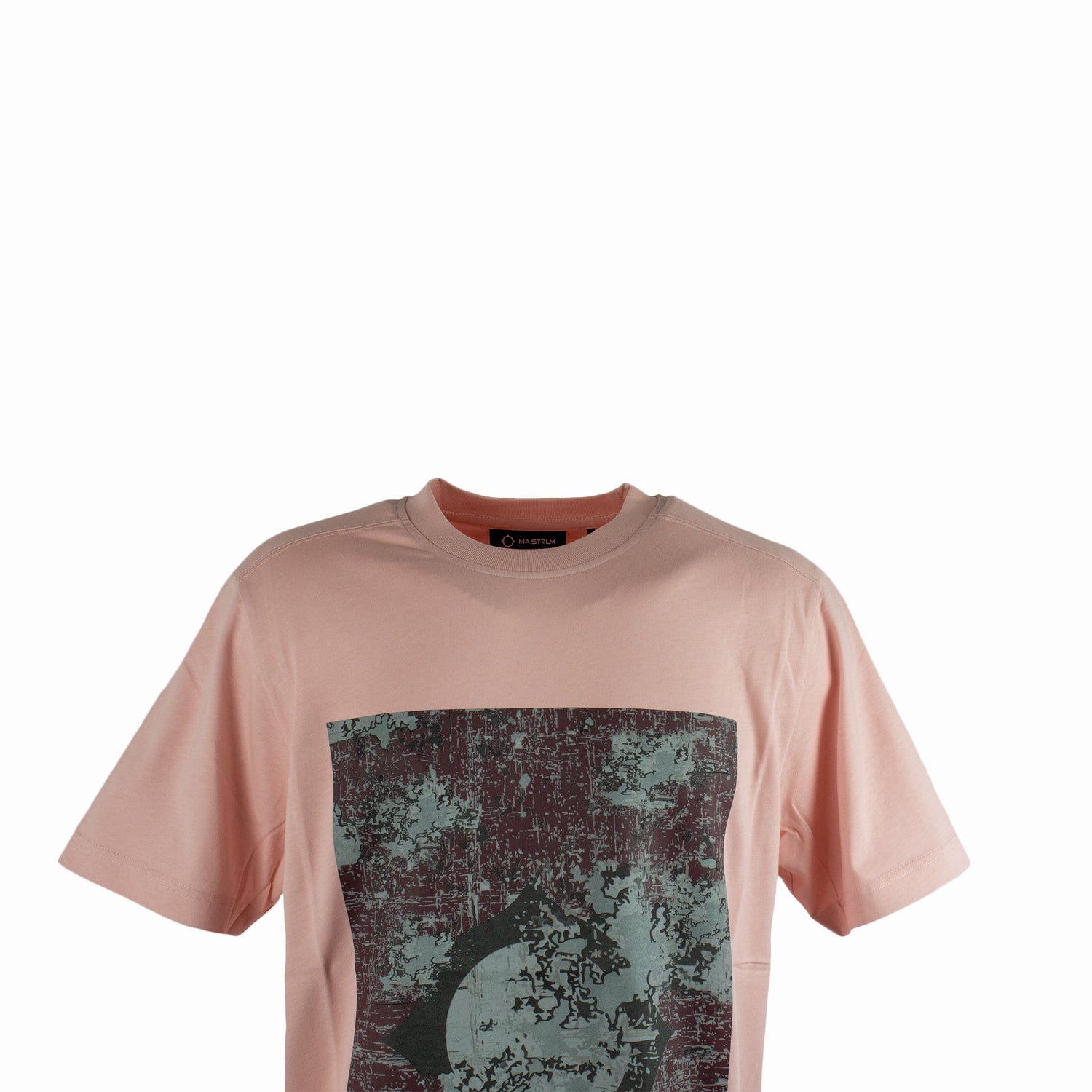 Ma.Strum Decay Print Tee Mud Pink