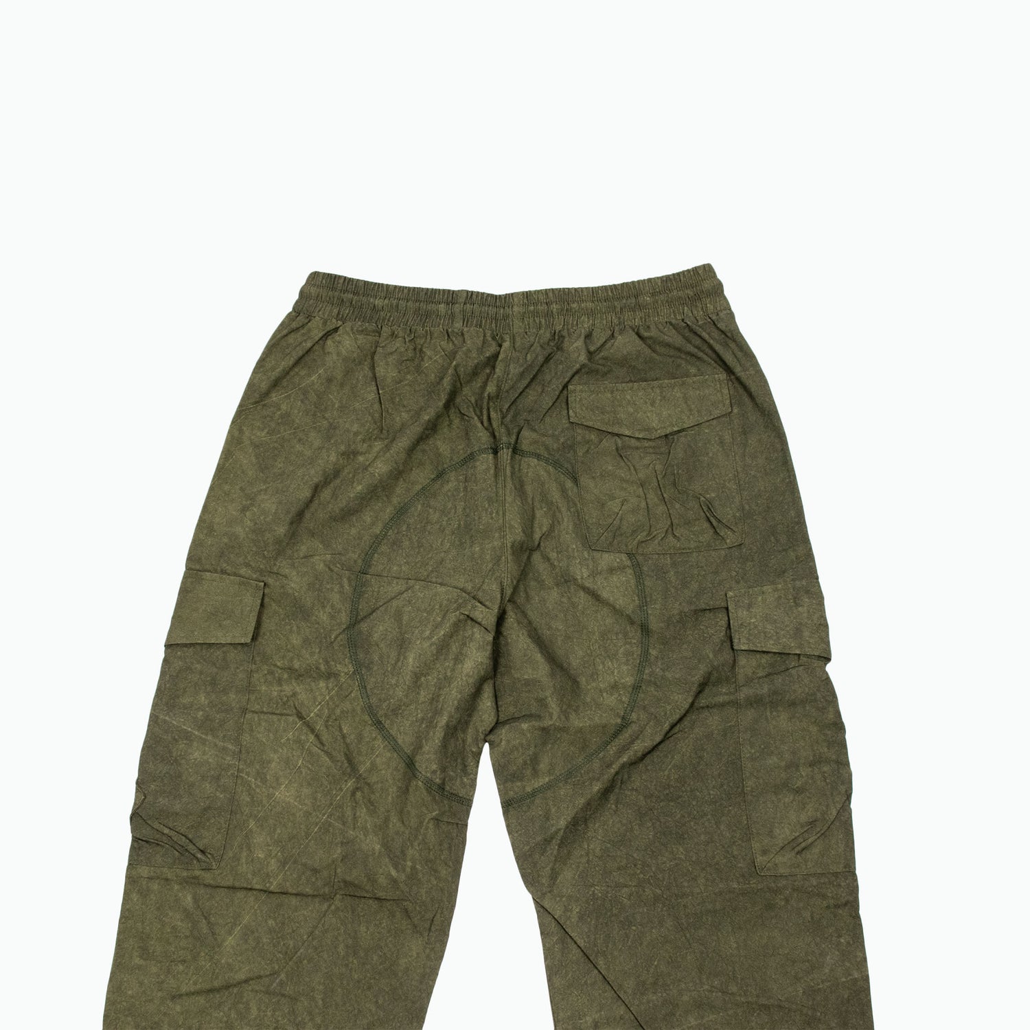 Ma.Strum Tie Dye Cargo Pant Oil Slick