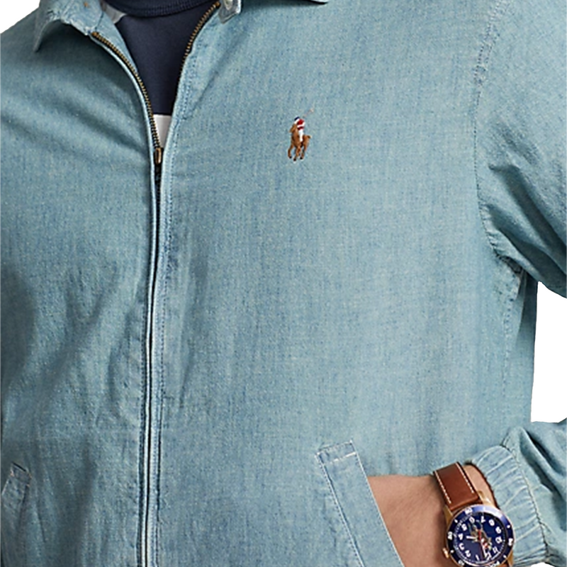 Polo Ralph Lauren Bayport Chambray Jacket newblack45