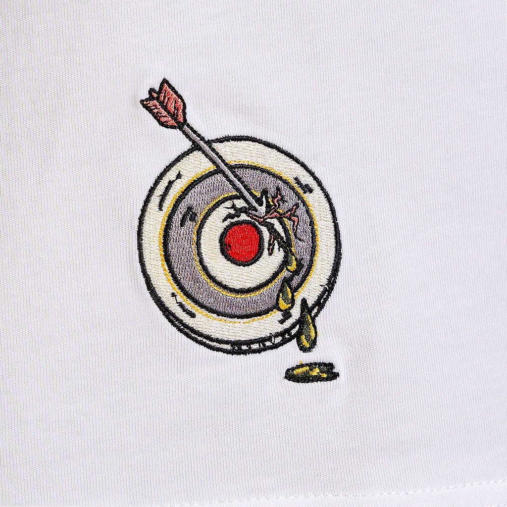 Allmosst Undefeated Champ Graphic T-shirt White - newblack45