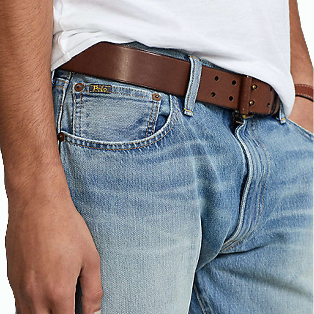 Polo Ralph Lauren Sullivan Jeans front close view