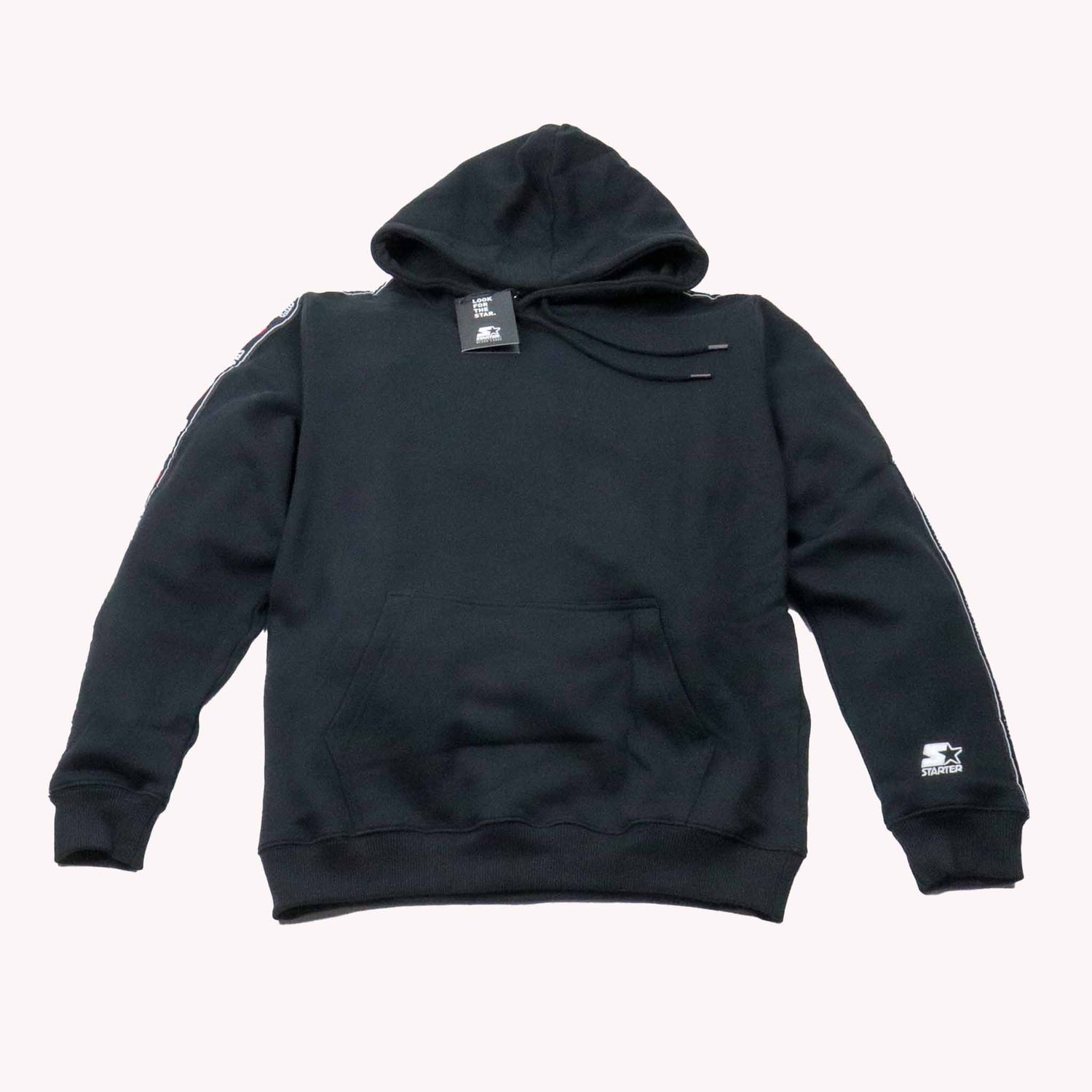 Starter black Hoodie on a white background