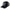 Black trucker cap with white branding on a white background