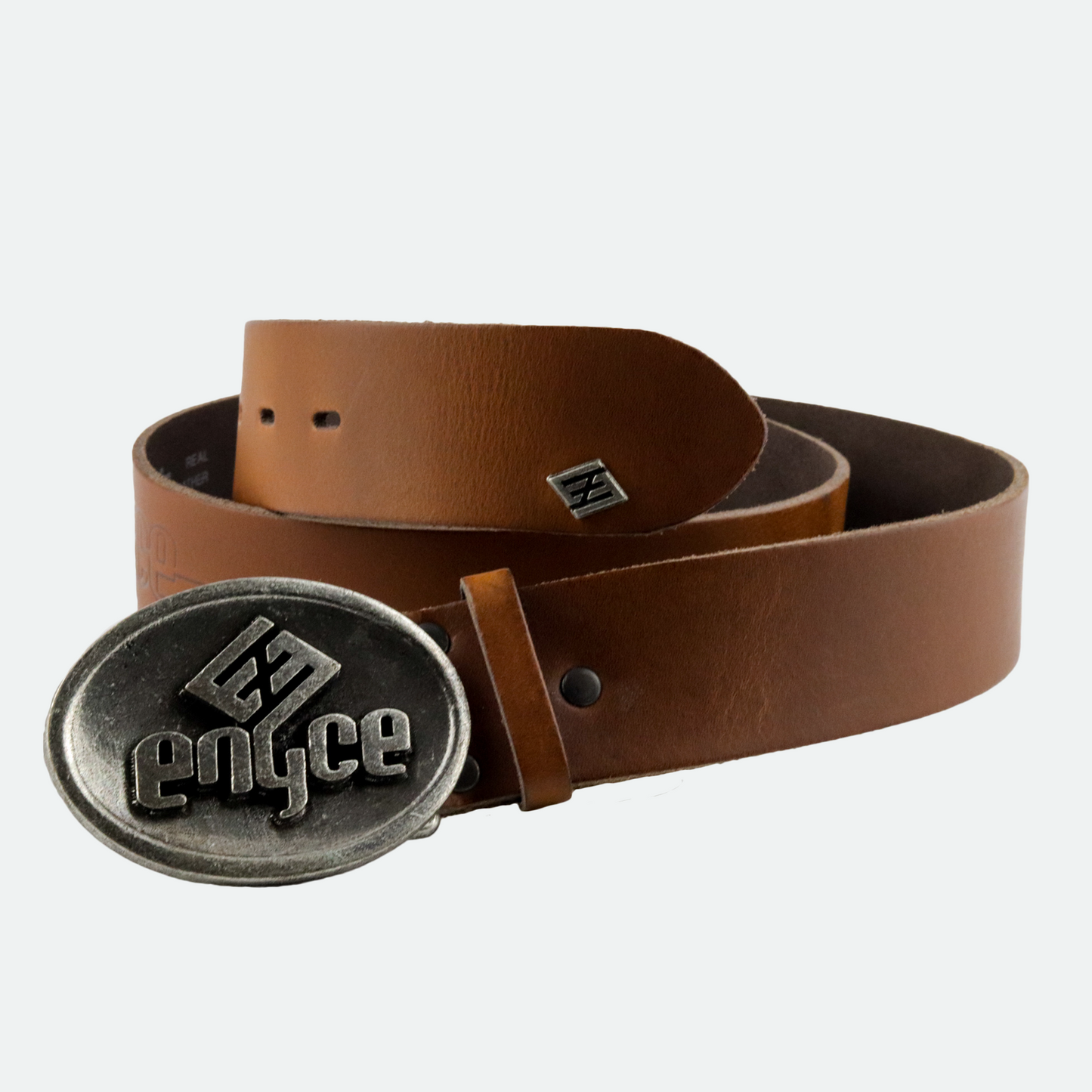 Enyce Genuine Leather Belt - Brown