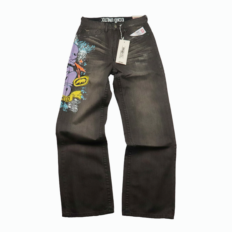 Ecko Unlimited Spectrum  Denim Baggy Pants