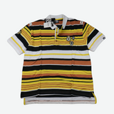 Enyce Striped High Quality Polo Shirt - Yellow