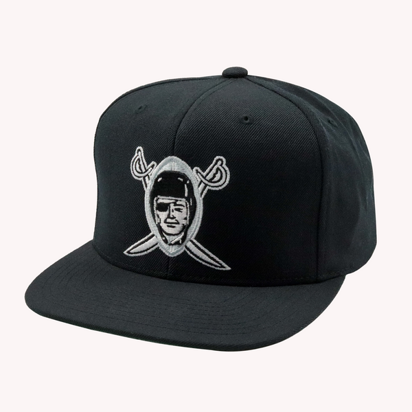 Mitchell and Ness Las Vegas Raiders NFL Team Snapback Hat