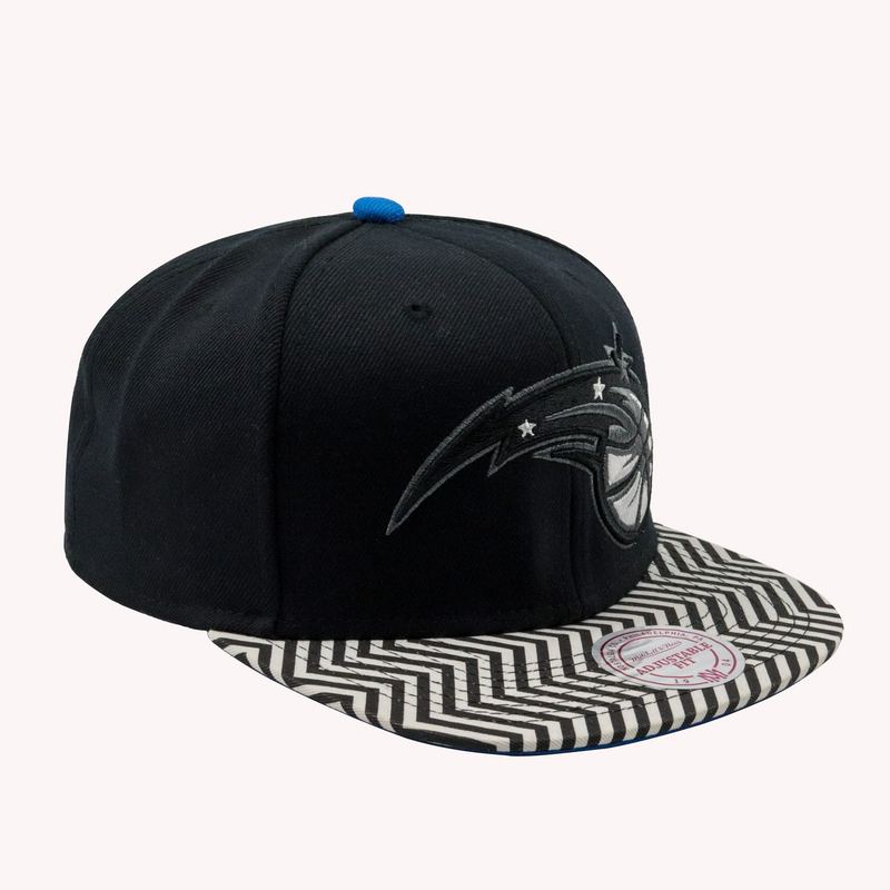 Mitchell and Ness Orlando Magic Zigzag NBA Snapback Hat