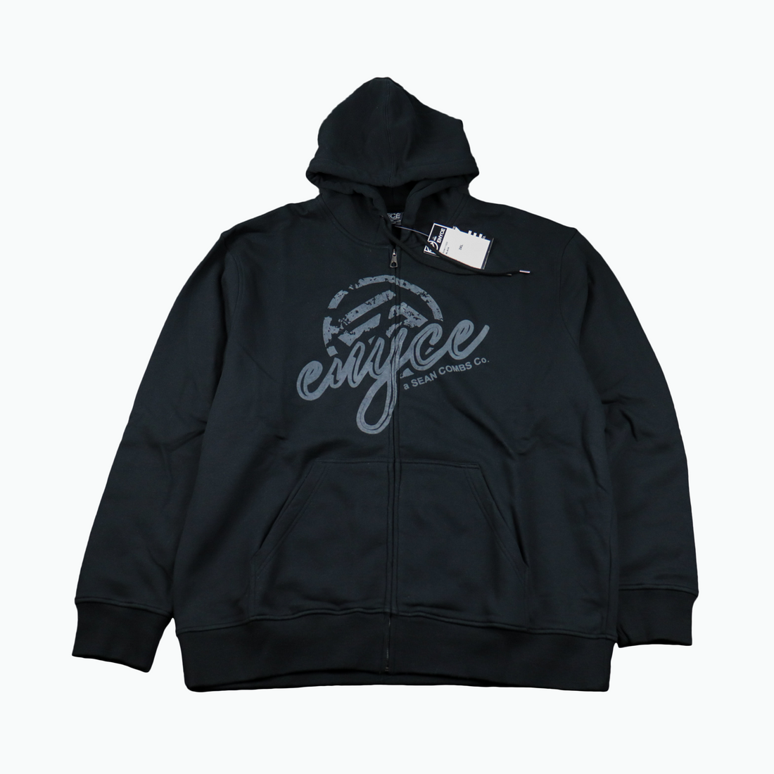 Enyce Zipper Hoodie - Black