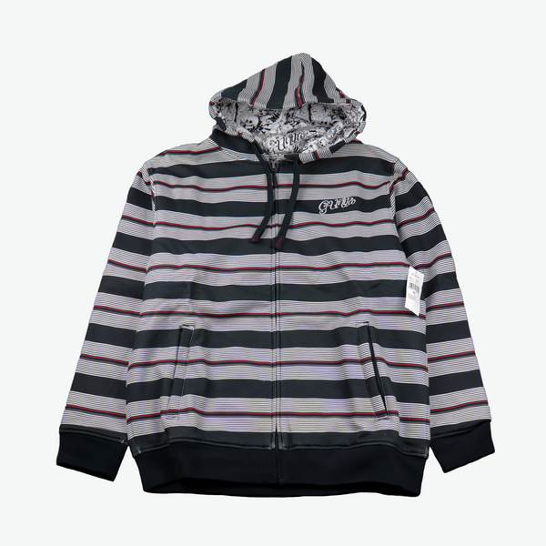 G-Unit Reversible Zipper Hoodie - Stripped