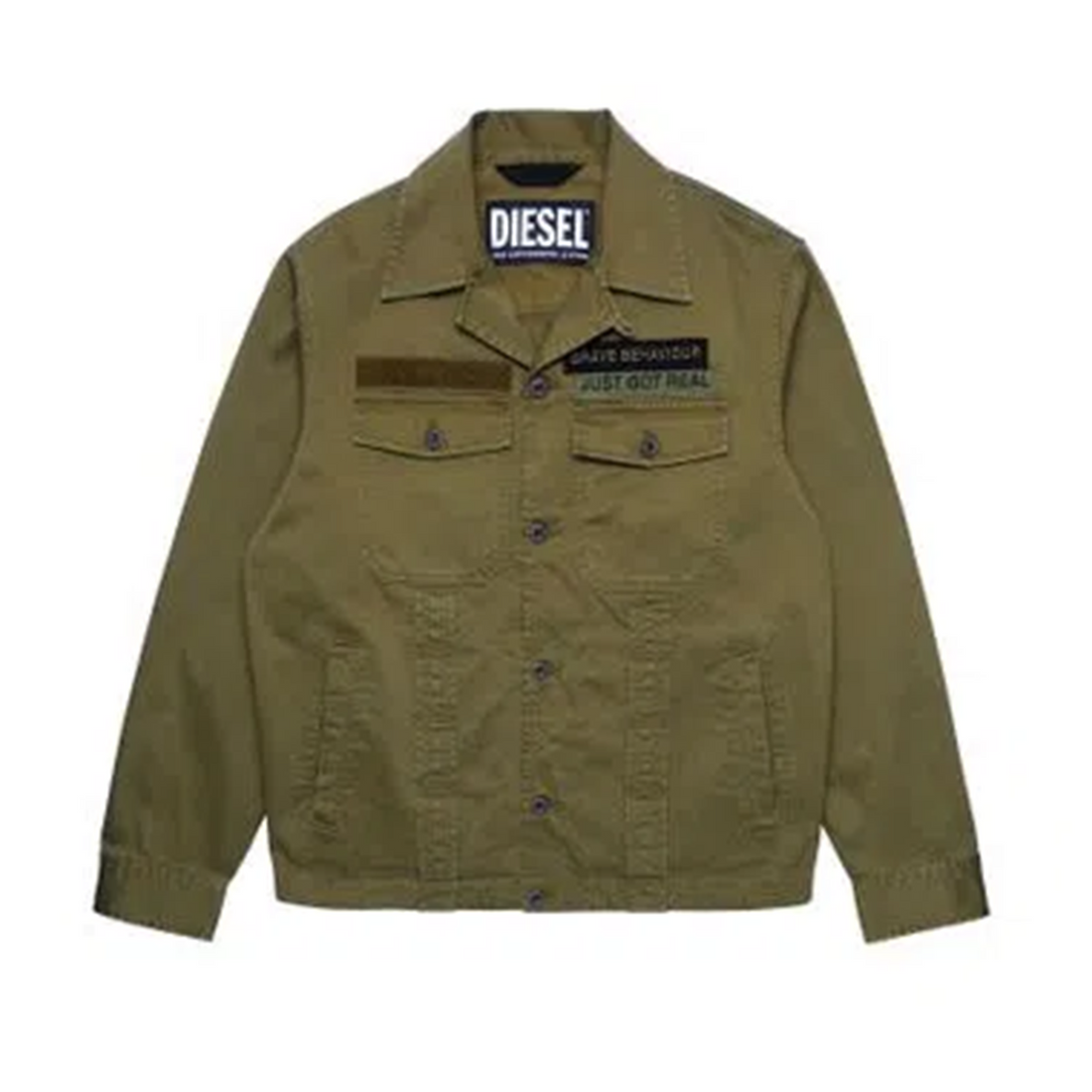 Diesel J-Fuller  Overshirt - Army Colour