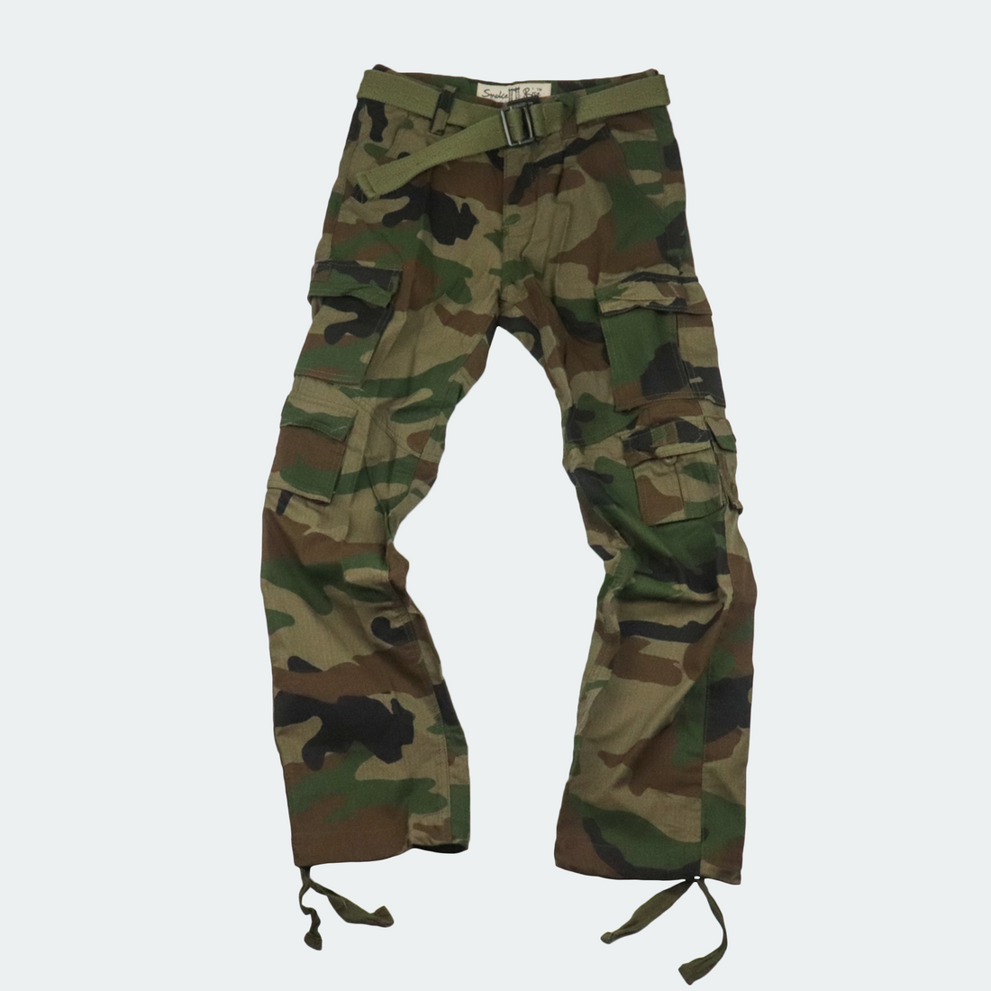 Smoke Rise Woodland Camouflage Cargo Pant