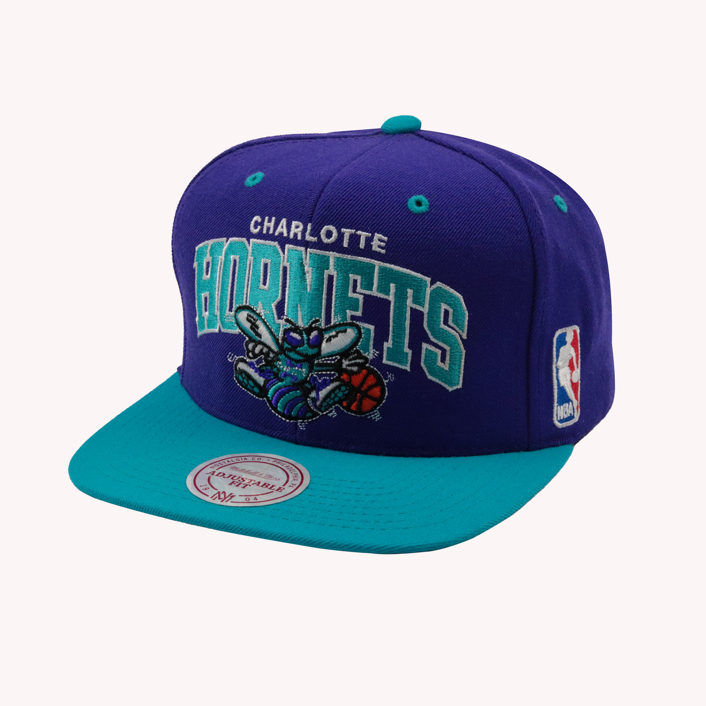 Mitchell and Ness Charlotte Hornets Snapback Hat