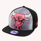 New Era Chicago Bulls Paint Logo Youth Snapback Hat