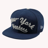 New Era New York Yankee Snapback Caps - Blue