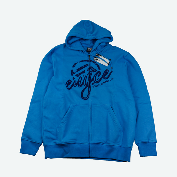 Enyce Zipper Hoodie - Blue