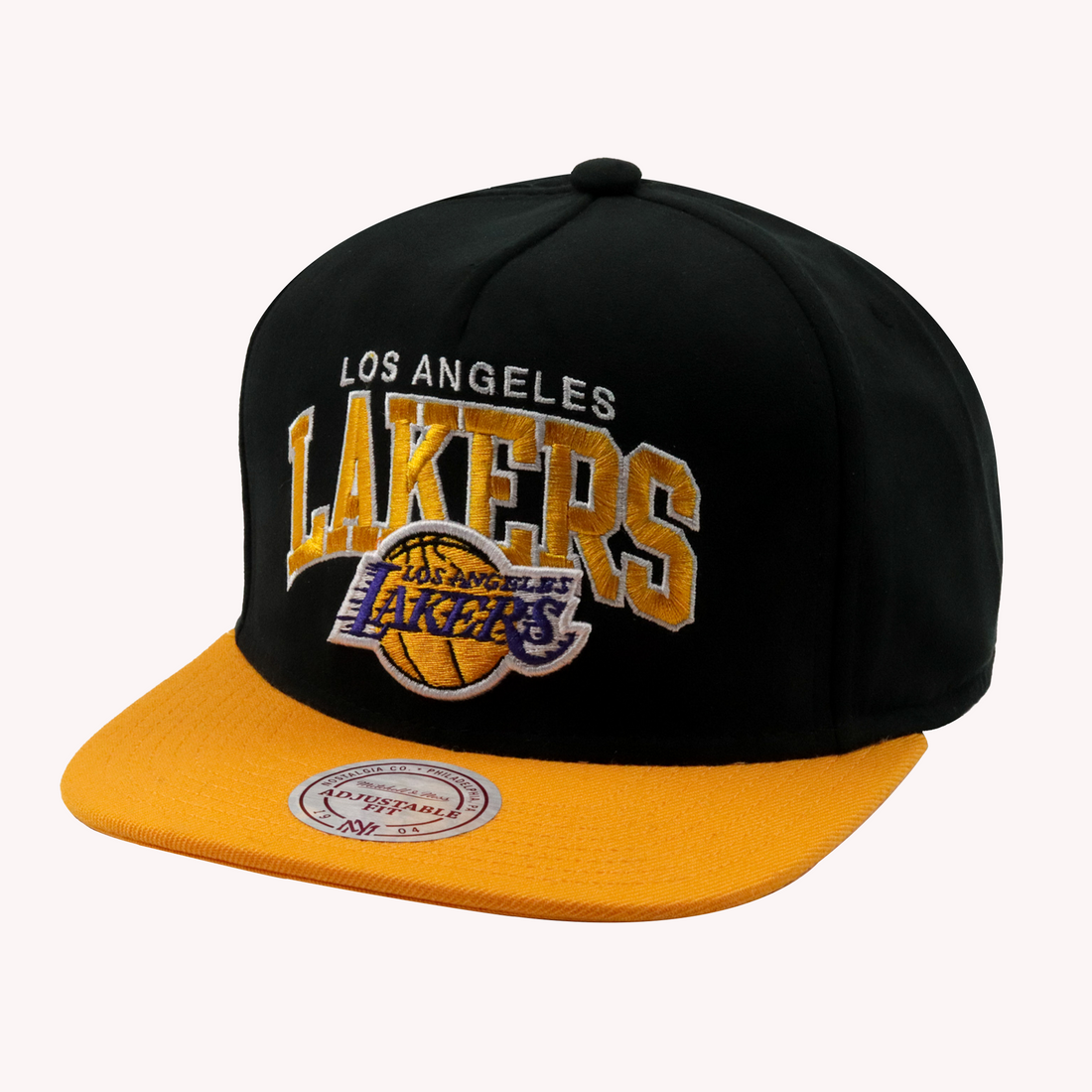 Mitchell and Ness LA Lakers Five Panel NBA Snapback Hat