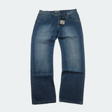 Enyce Loose Fit Washed Denim Pant