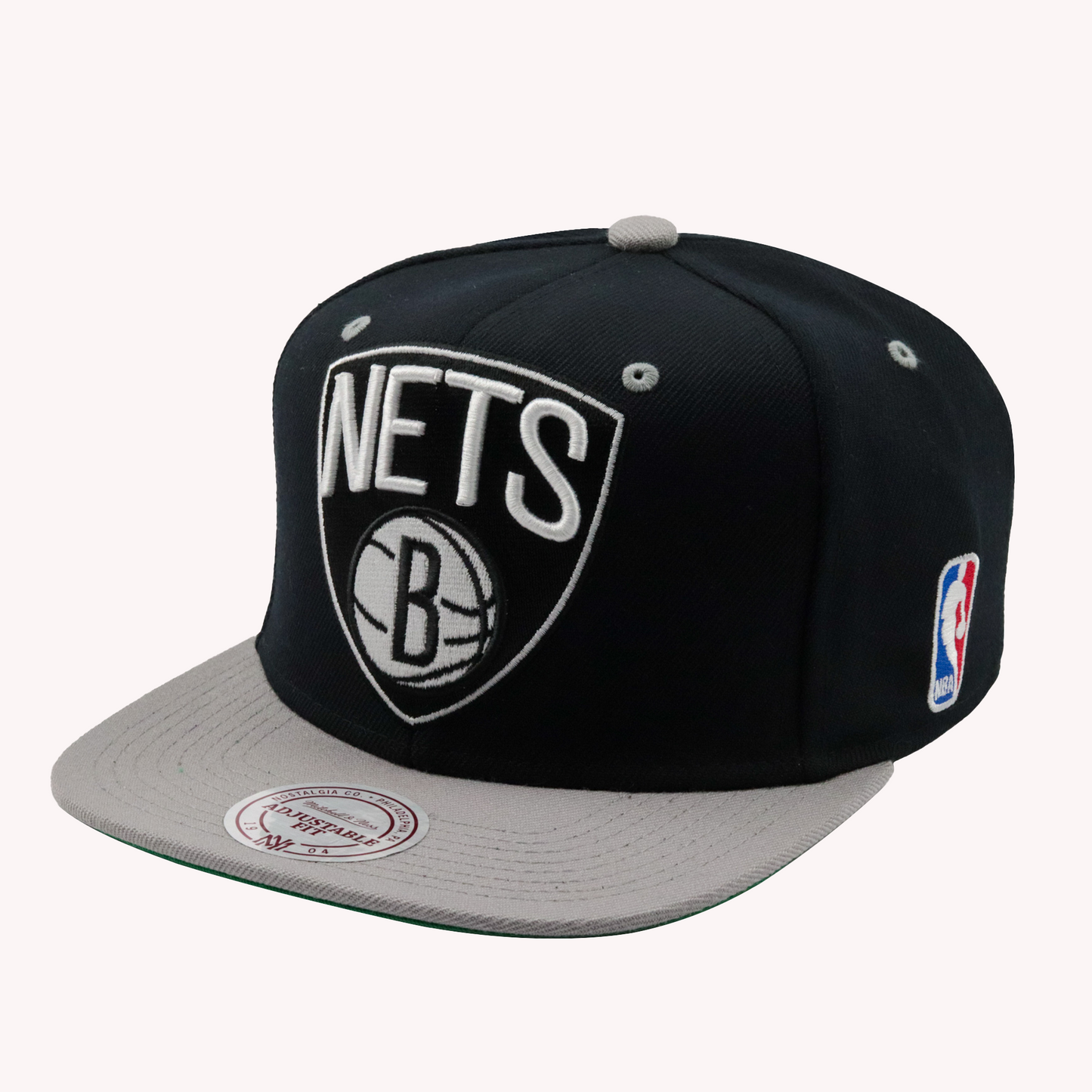 Mitchell and Ness Brooklyn Nets NBA Snapback Hat