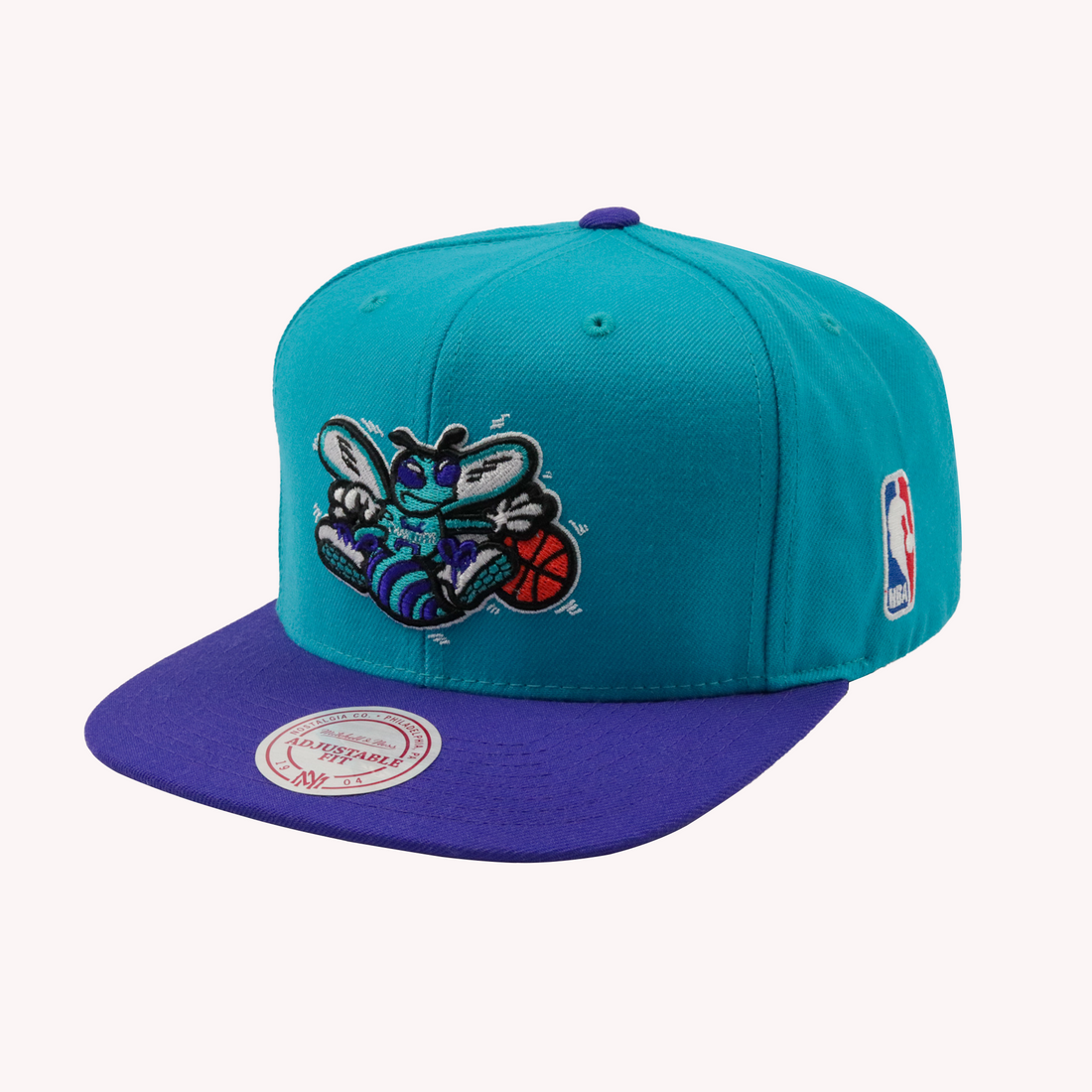 Mitchell and Ness Charlotte Hornets Snapback Hat