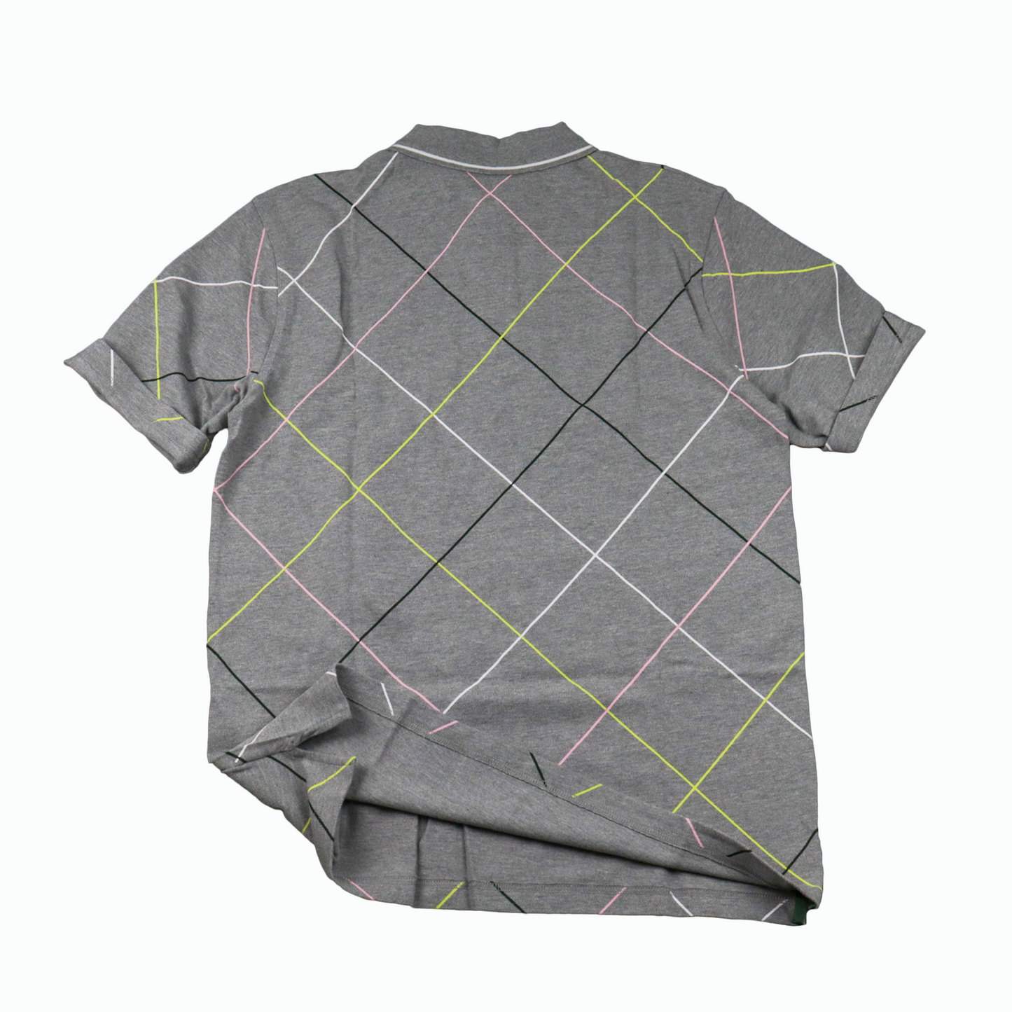 Enyce Crossing Lines High Quality Polo Shirt - Grey