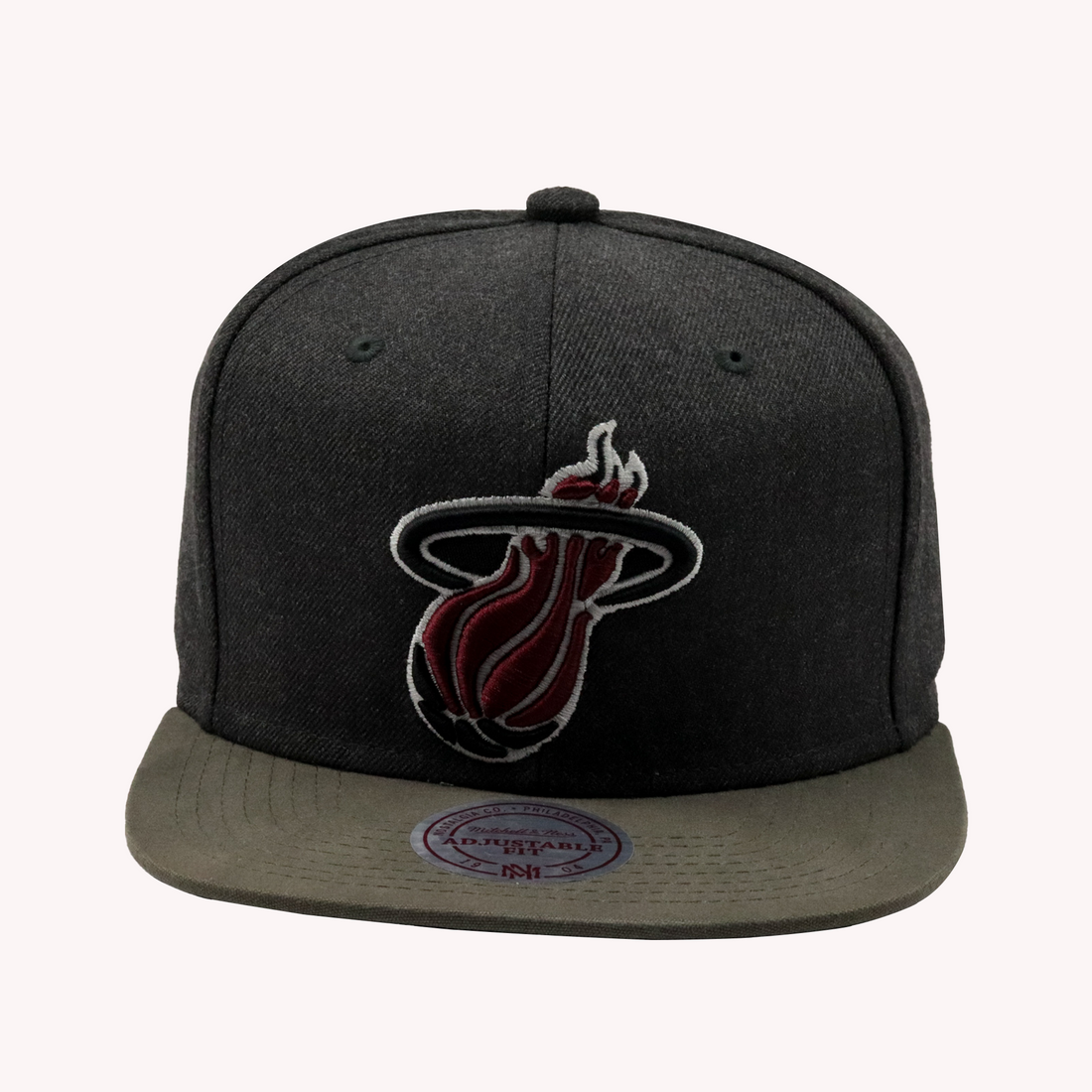 Mitchell and Ness Miami Heat NBA Snapback Hat