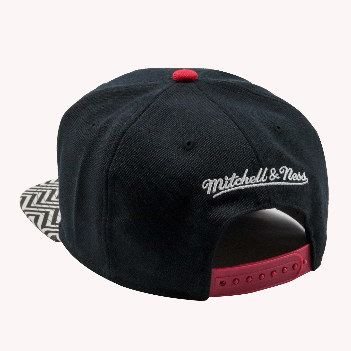 Mitchell and Ness Miami Heat Zigzag NBA Snapback Hat