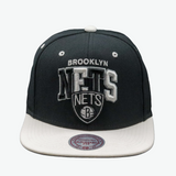 Mitchell and Ness Brooklyn Nets NBA Snapback Hats