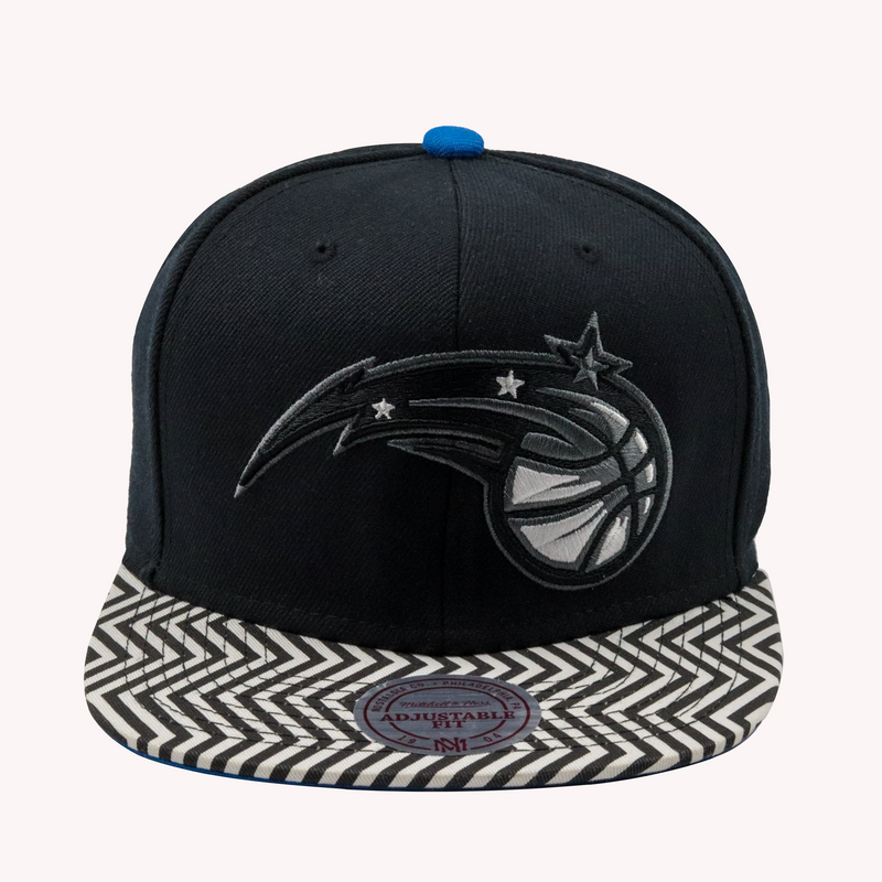 Mitchell and Ness Orlando Magic Zigzag NBA Snapback Hat