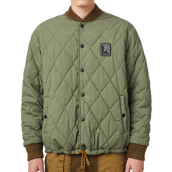 Diesel J-Foot Reversible quilted coach jacket