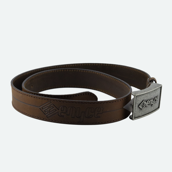 Enyce Genuine leather Belt - Dark Brown