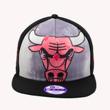 New Era Chicago Bulls Paint Logo Youth Snapback Hat