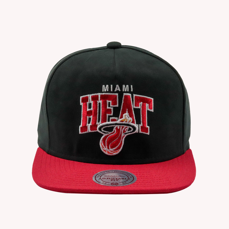 Mitchell and Ness Miami Heat Five Panel NBA Snapback Hat