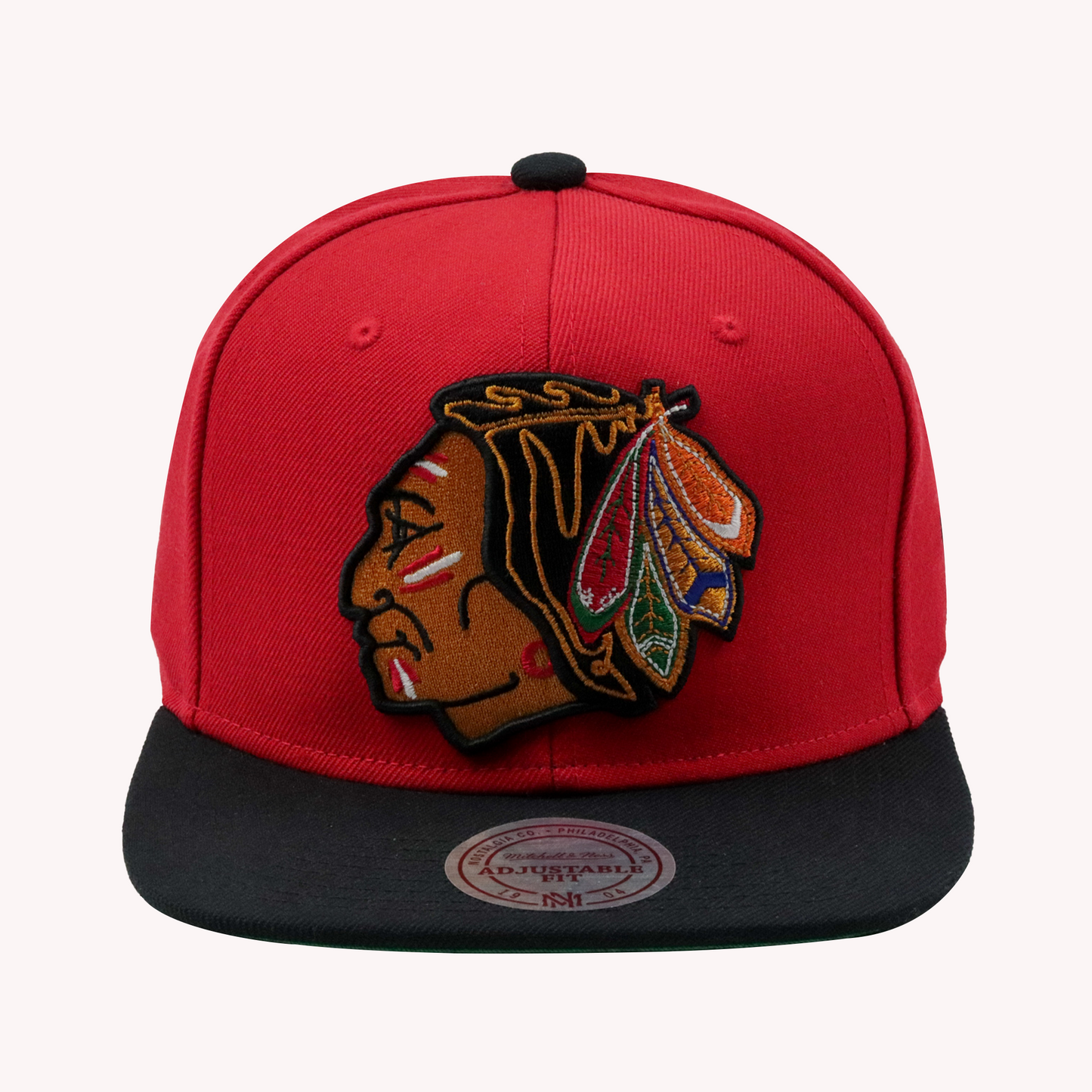 Mitchell and Ness Chicago Blackhawks NHL Team Snapback Hat