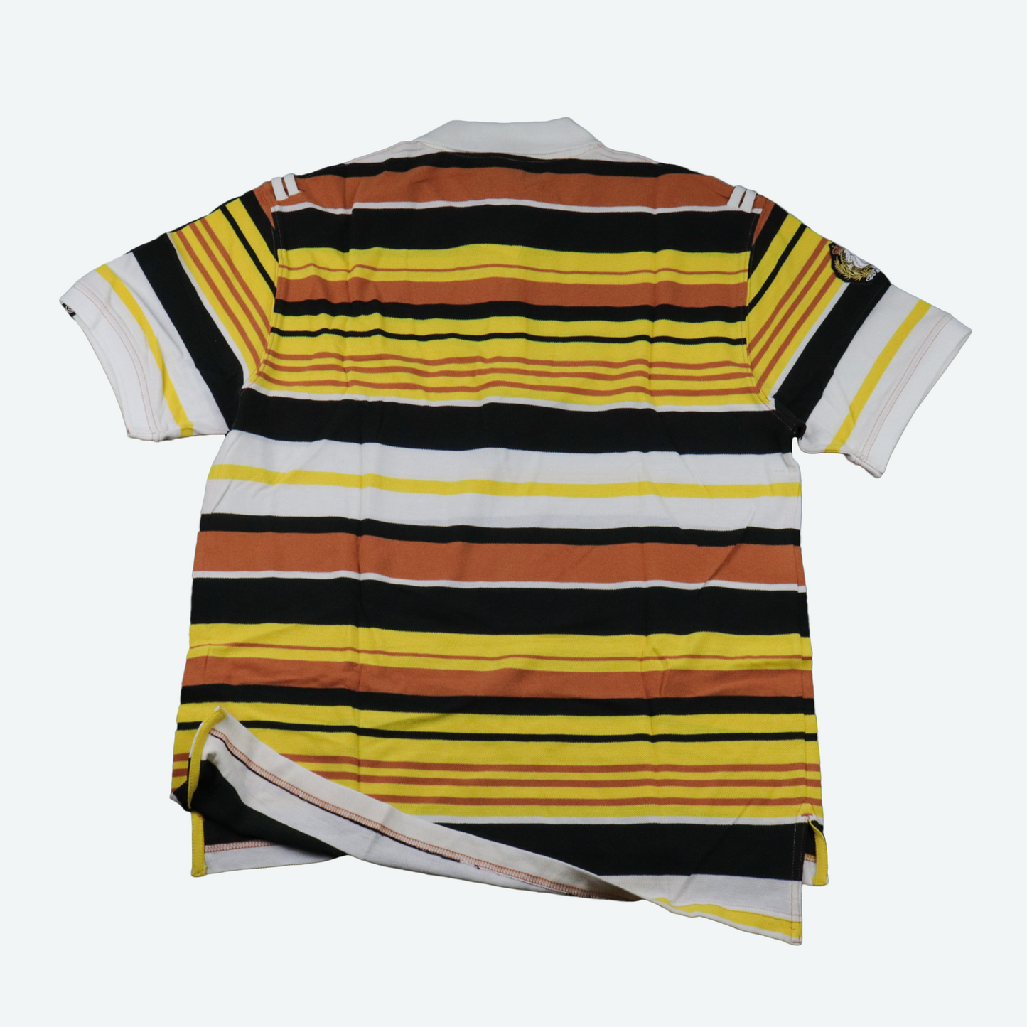 Enyce Striped High Quality Polo Shirt - Yellow