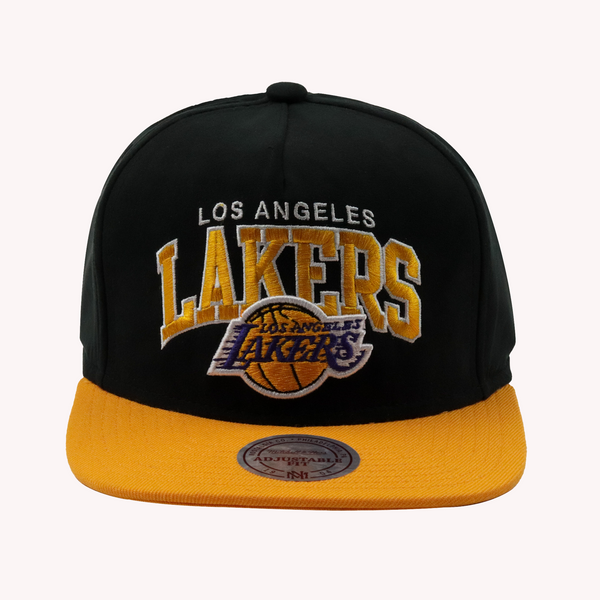 Mitchell and Ness LA Lakers Five Panel NBA Snapback Hat