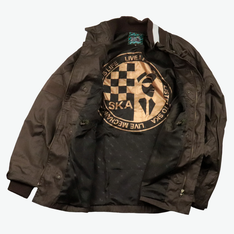 Live mechanics leather jacket best sale