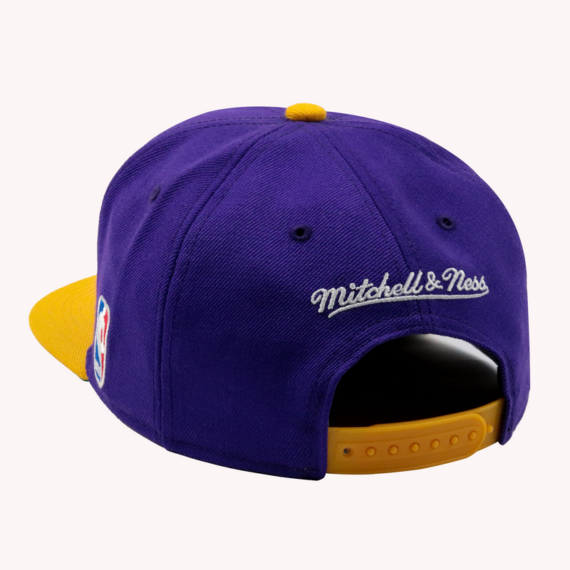 Mitchell and Ness Los Angeles Lakers Snapback Hat