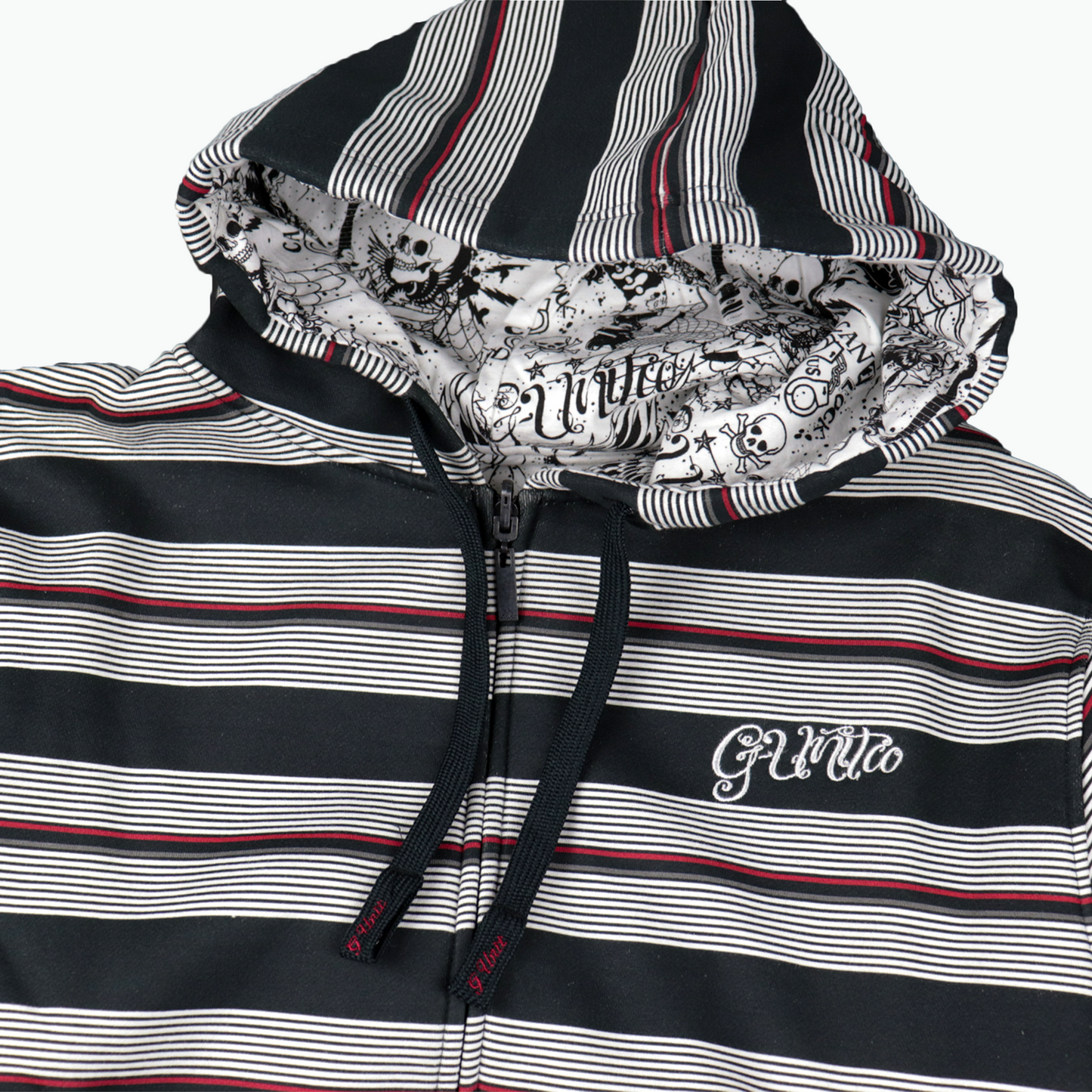 G-Unit Reversible Zipper Hoodie - Stripped