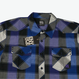 Enyce Short-Sleeve Button Shirt - Blue