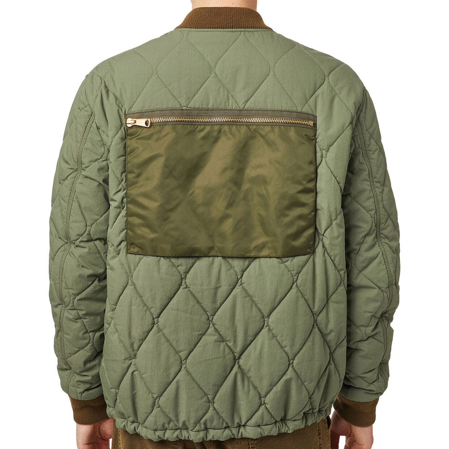 Diesel J-Foot Reversible quilted coach jacket