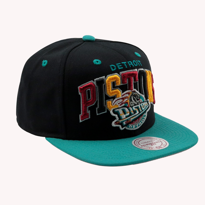 Mitchell and Ness Detroit Pistons NBA Snapback Hat