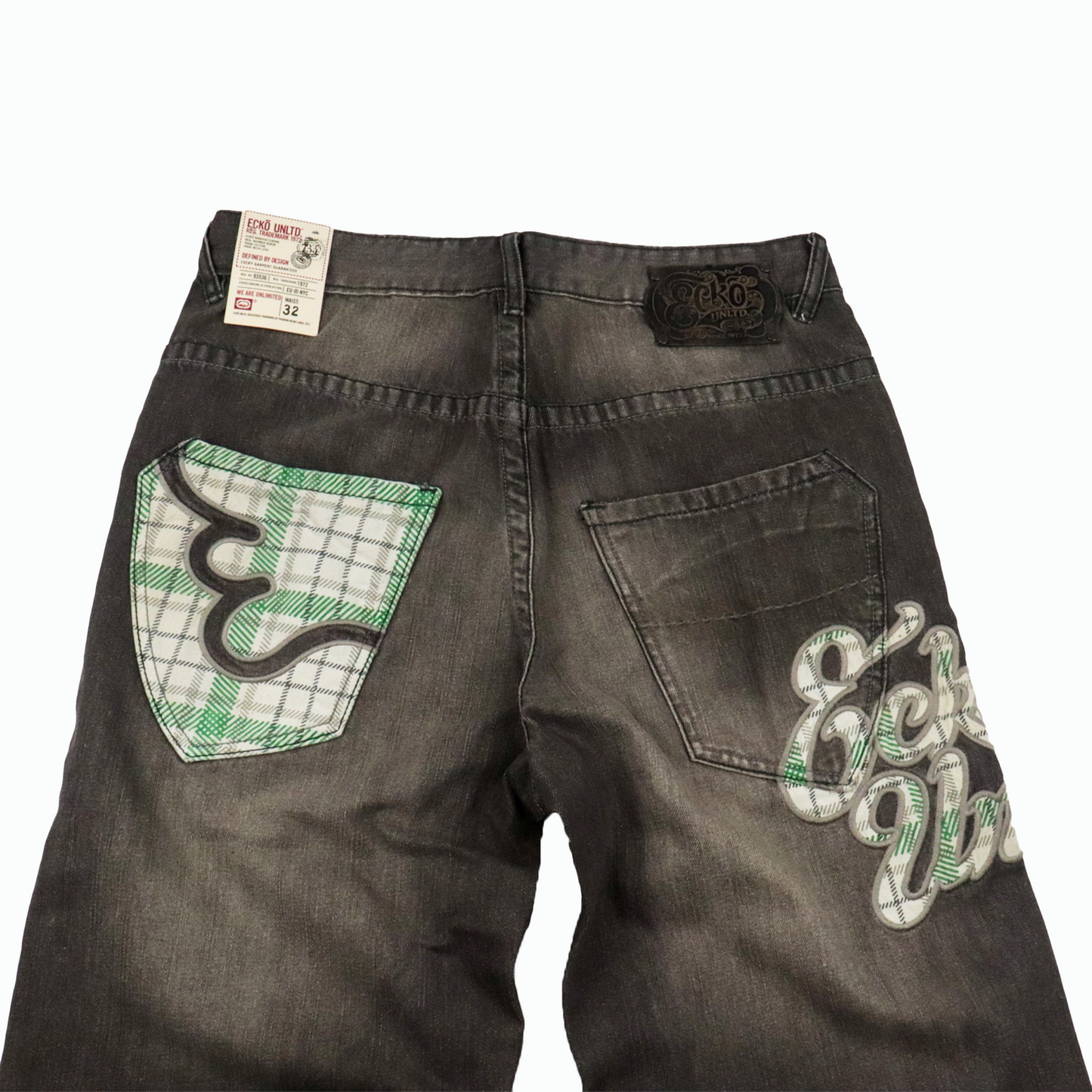 Ecko Unlimited Smoke Wash Baggy Pants