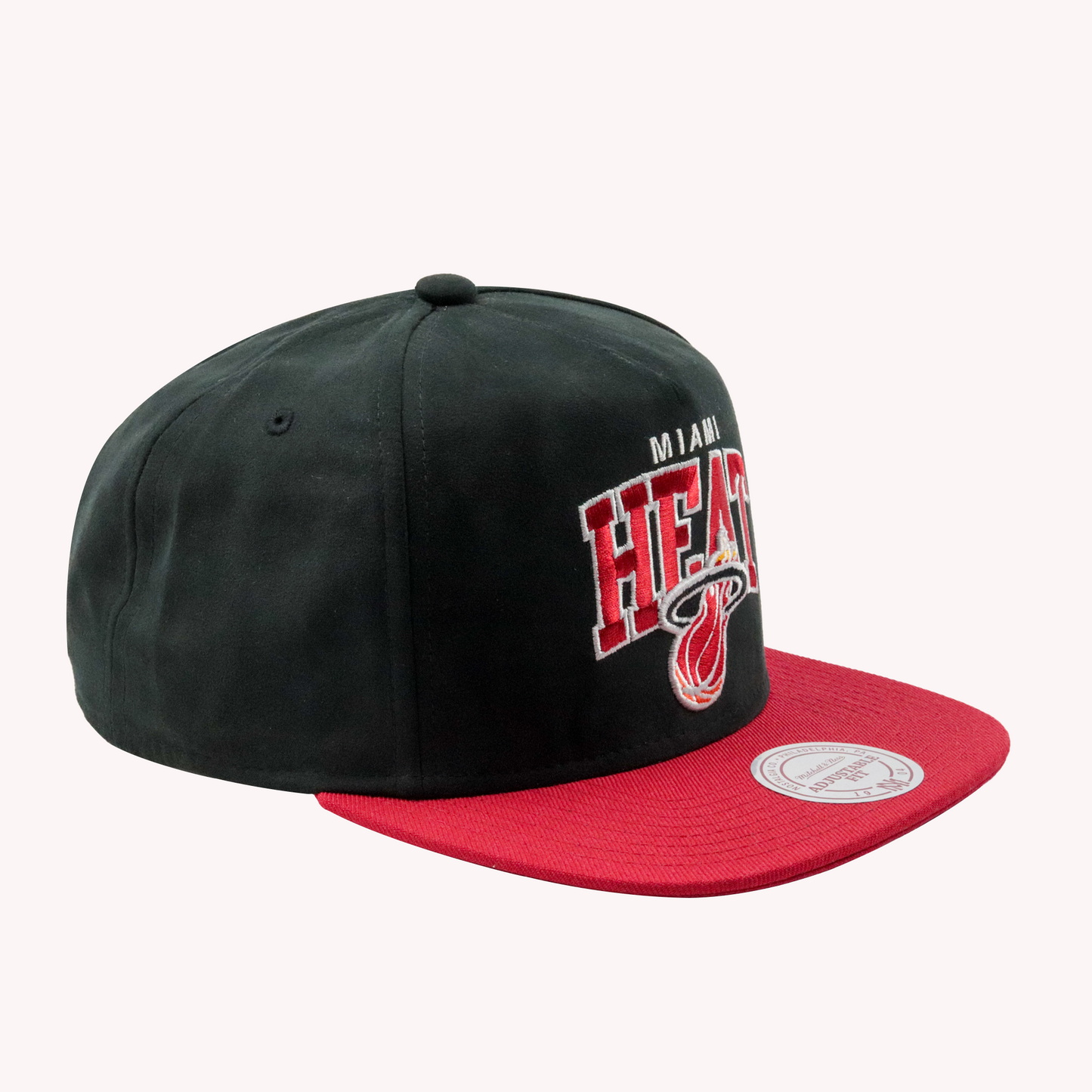 Mitchell and Ness Miami Heat Five Panel NBA Snapback Hat