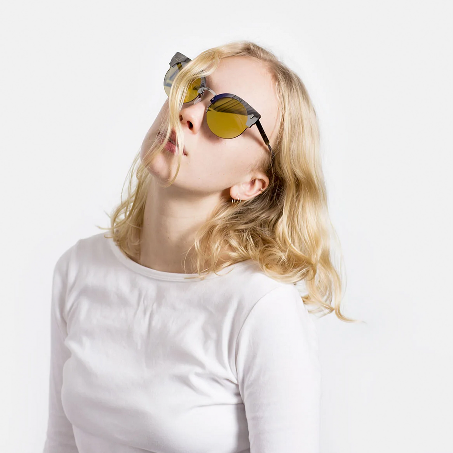 Retrosuperfuture Era Gold Sunglasses