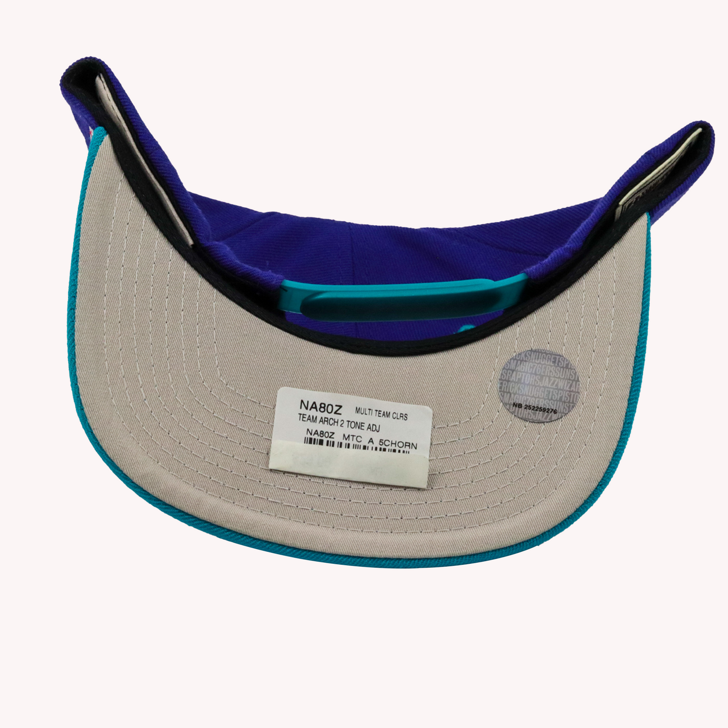 Mitchell and Ness Charlotte Hornets Snapback Hat